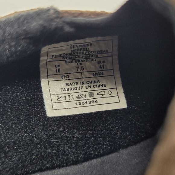 [SOLD]Merrell Shoes W 10 Brown M Connect Gunsmoke Brown Moc Slip On Minimalist - Picture 9 of 10